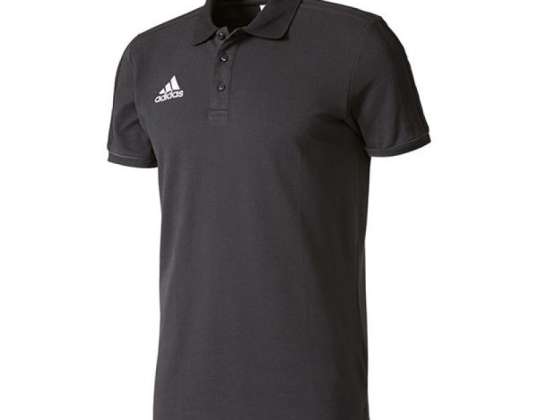 Men's t-shirt adidas Tiro 17 Cotton Polo black AY2956 AY2956