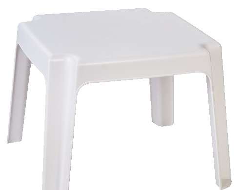 Chaise longue blanche