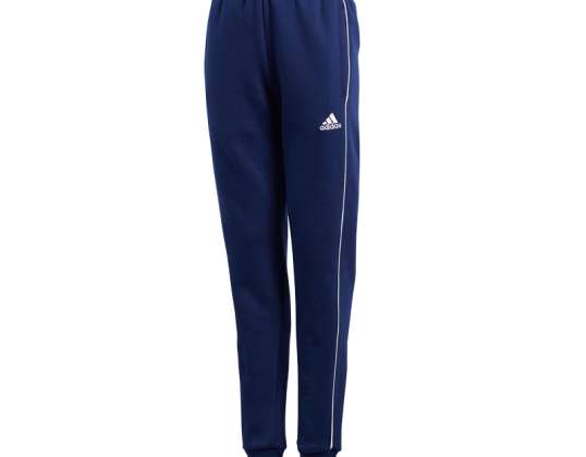 Kelnės vaikams adidas Core 18 Sweat JUNIOR navy mėlyna CV3958 CV3958