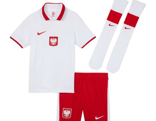 Nike JR Poland Home 2020 football set 100 CV0569-100