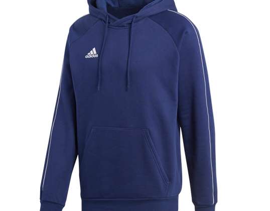 Men's sweatshirt adidas Core 18 Hoody navy blue CV3332 CV3332