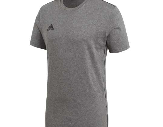 T-shirt uomo adidas Core 18 Tee grigio CV3983 CV3983