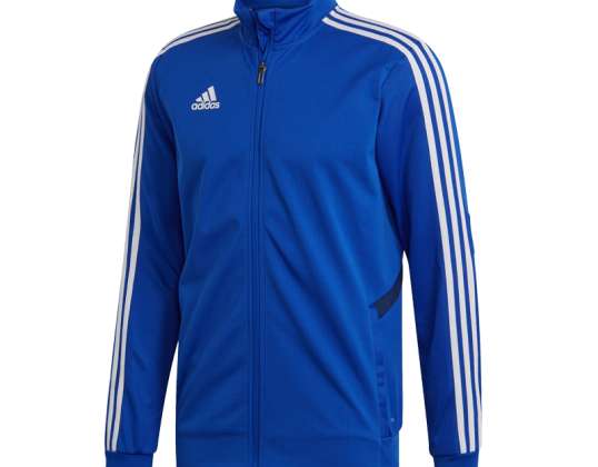 Sweat-shirt homme adidas Tiro 19 Veste d’entraînement bleu DT5271