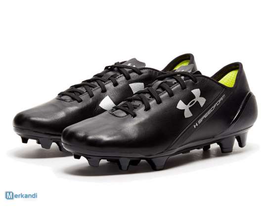 79 çift Siyah deri &#39;Under Armour&#39; Speedform CRM futbol ayakkabısı
