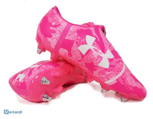 126 pares de zapatos de fútbol rosas &#39;Under Armour&#39; Spotlight &#39;Limited