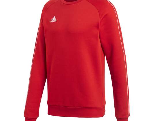 Vīriešu sporta krekls adidas Core 18 Sweat Top sarkans CV3961 CV3961