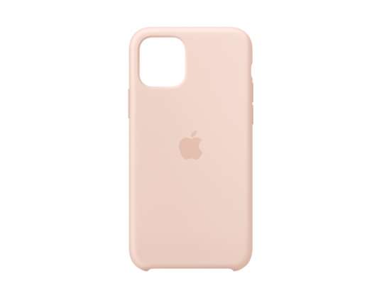 Apple iPhone 11 Pro silikonikotelo vaaleanpunainen hiekka - MWYM2ZM/A