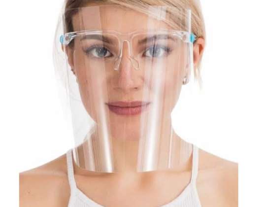 ILTEK face visor also suitable for people who wear glasses-&#34;&#34;&#34;