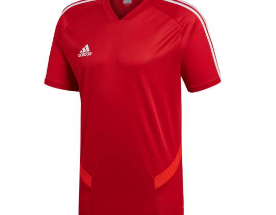 T-shirt masculina adidas Tiro 19 Training Jersey vermelho D95944 D95944