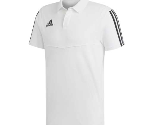 T-shirt homme adidas Tiro 19 Coton Polo blanc DU0870 DU0870
