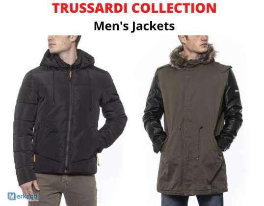 STOCK MEN&#39;S OUTERWEAR TRUSSARDI COLLECTION