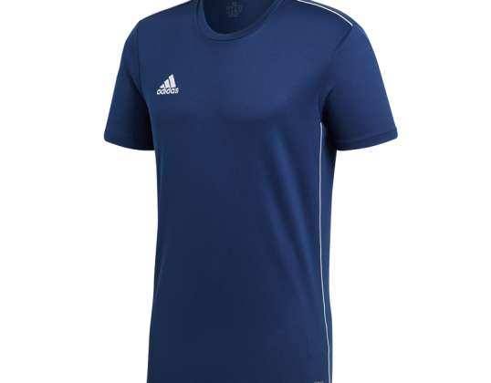 Мъжка тениска adidas Core 18 Training Jersey морско синьо CV3450 CV3450