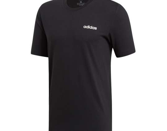 Vyriški marškinėliai adidas Essentials Plain Tee juoda DU0367 DU0367