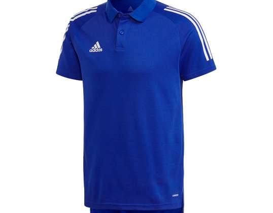 Men's t-shirt adidas Condivo 20 Polo blue-white ED9237 ED9237