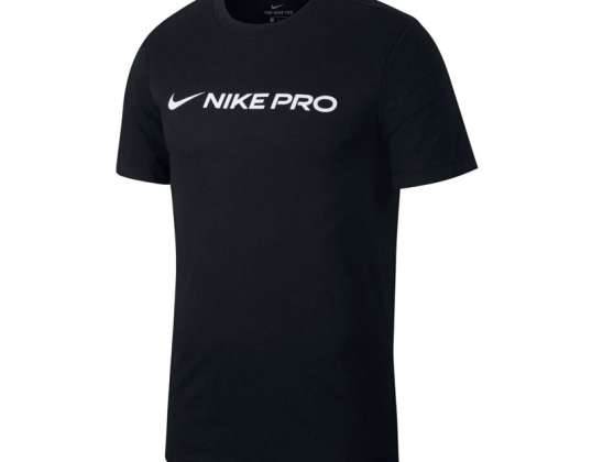 Nike Pro Tørr Tee T-skjorte 010 CD8985-010