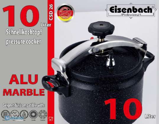 Schnellkochtopf 10L von Eisenbach CSD26-10L