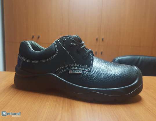 Odolná kožená bezpečnostní pracovní obuv z Portugalska - MOQ 1000 párů