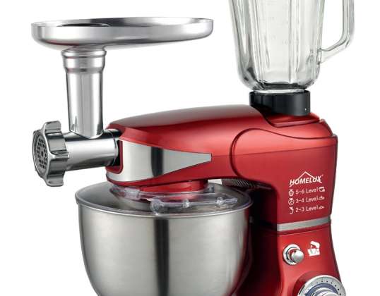 Dough Machine 3in1 SC-206C Red by Homelux