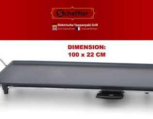 Grelhador Elétrico Teppanyaki 100x22cm 2000W LD-609 por Scheffler