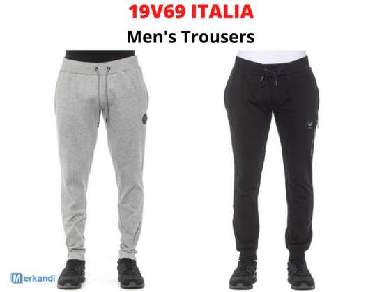 STOCK MEN&#39;S TROUSERS 19V69 ITALIA