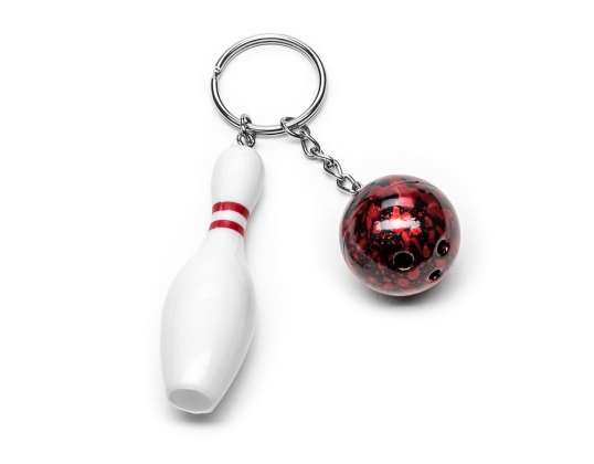 Athlete's keychain - bowling