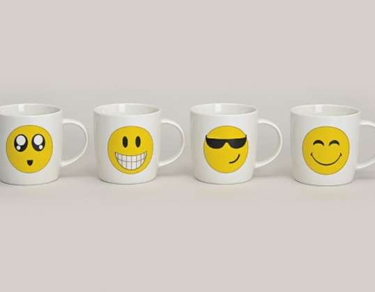 Yellow Faces Mug