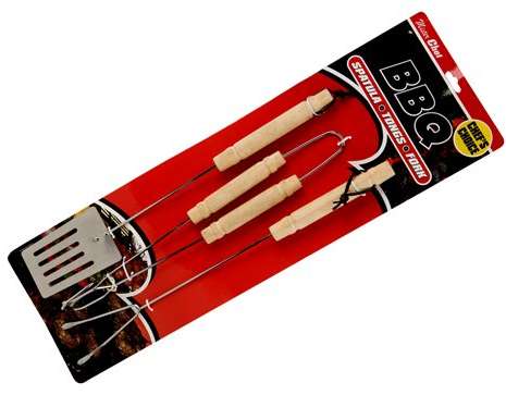 OUTLET 3-pack barbecue set