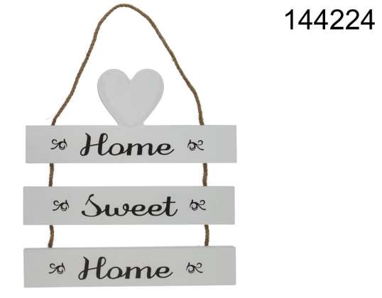 Wooden Home Sweet Home Decoration for Hanging