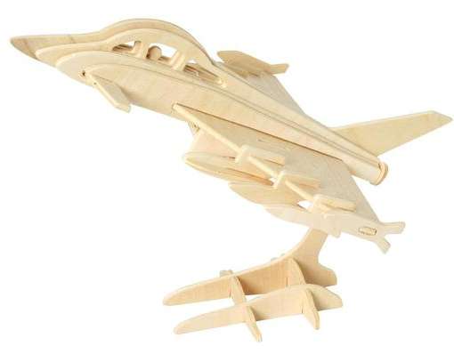 Wooden 3D Jigsaw Puzzle - Plane