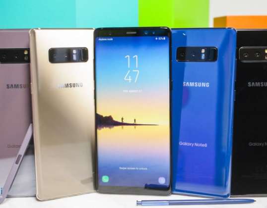 Samsung Galaxy Note 8 64GB Grade A + / A naudotas - 205 eurai