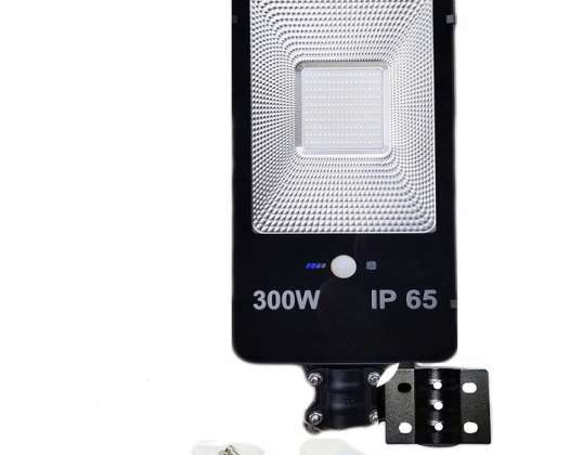 300W SOLAR STREET LAMP WITH REMOTE LED 3246 SKU:100 (stock in Poland)