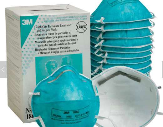 mascarilla 3M -8835 -9332-8122- respirador  masck  LC- ESCROW