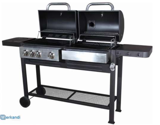 Dual fuel Arpe buitenbarbecues - gas en kolen