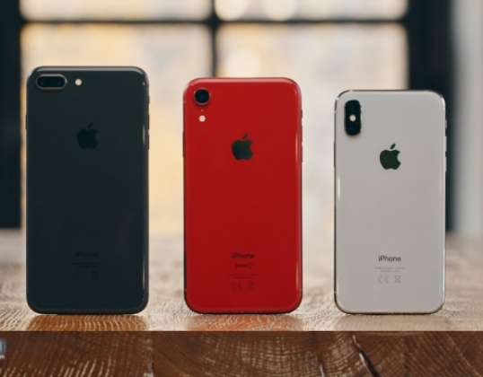 Yeni Gibi Apple iPhone&#39;ların Karması, A / B Sınıfı, KDV ORANI Durum: Y