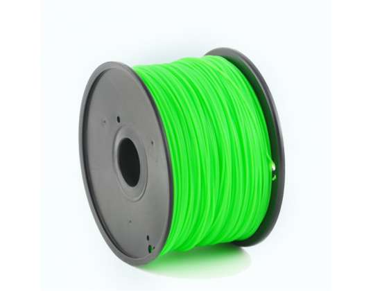 Gembird3 ABS tisková struna Luminous Green 1.75 mm 1 kg 3DP-ABS1.75-01-LG