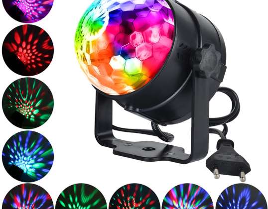 PROJECTOR RGB LED DISCO BAL Disco PILOT