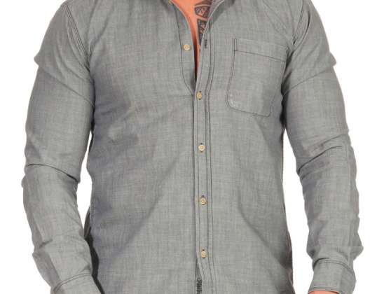Selected Shirts for Men Grey Styleno. 16022611