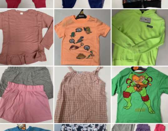 Kinder. Lizenz Kleidung 2/10 Jahre @ £ 1.00