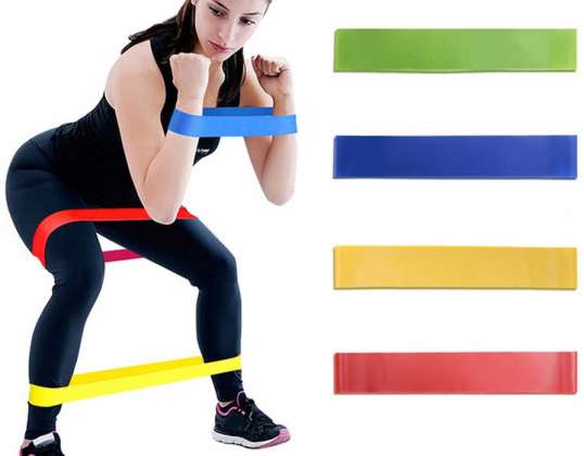 FASCE DI RESISTENZA PER ALLENAMENTO ESERCIZIO FITNESS SET