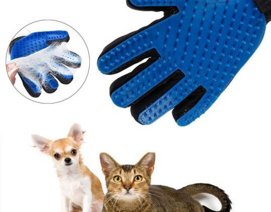 GLOVE, BRUSHING BRUSH FOR CAT DOG HAIR