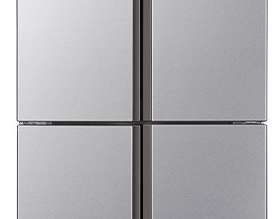 Chladnička A-Ware Hisense vedle sebe / francouzské dveře / bez námrazy / 80 cm