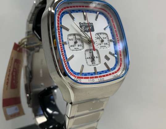 Resterende voorraad Onitsuka Tiger man &amp; vrouw merk horloge nieuw en originele verpakking