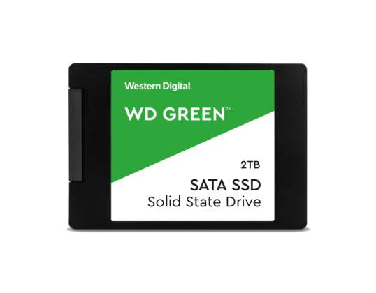 WD Grön - 2000 GB - 2,5 tum - 545 MB/s - 6 Gbit/s WDS200T2G0A