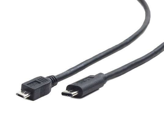 CâbleXpert Micro USB 2.0 vers Câble Type-C 3m CCP-USB2-mBMCM-10