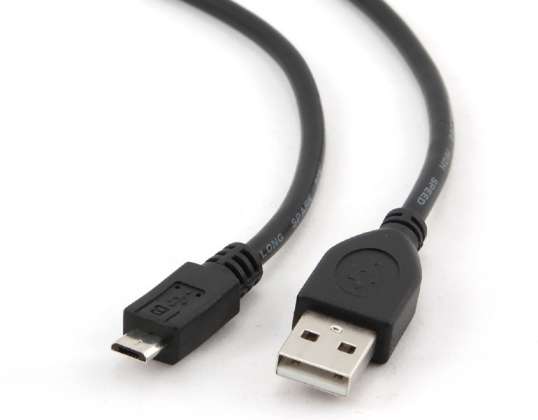 CableXpert Micro-USB-kabel 1 m CCP-mUSB2-AMBM-1M
