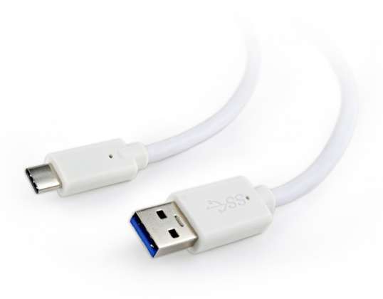 CableXpert USB 3.0 til Type-C-kabel (AM/CM) 0,1 m CCP-USB3-AMCM-W-0,1M