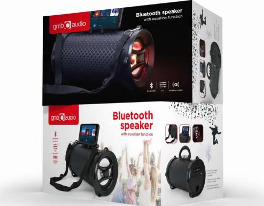 GMB Audio Bluetooth Boom Speaker with Equalizer Function SPK-BT-12