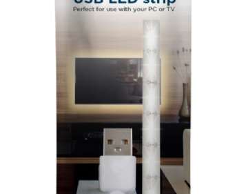 Gembird USB λωρίδα των οδηγήσεων 30 εκατοστά LED-SU-WW30-01