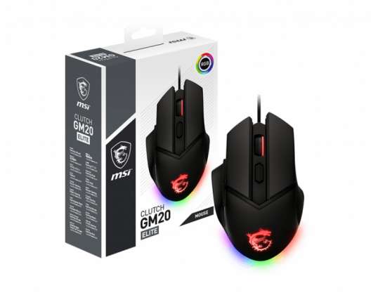 MSI Mouse Clutch GM20 Elite GAMING | S12 0400D00 C54
