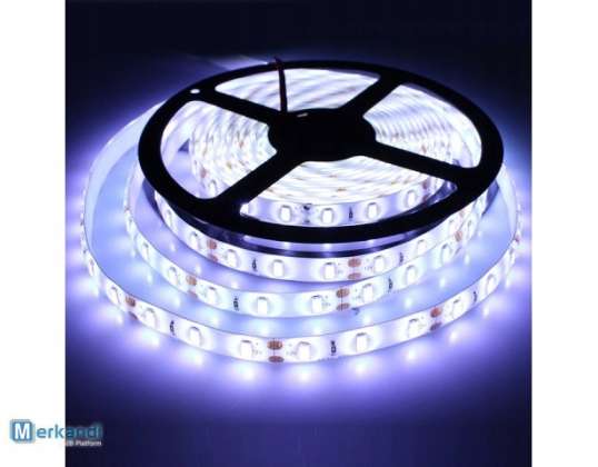 TAPE 300 LED WEISS 5M COOL WASSERDICHTE STROMVERSORGUNG